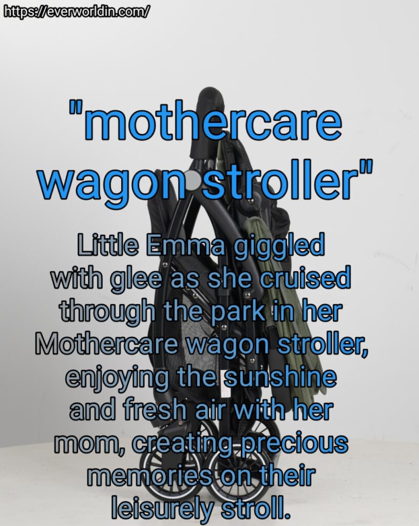 mothercare wagon stroller"