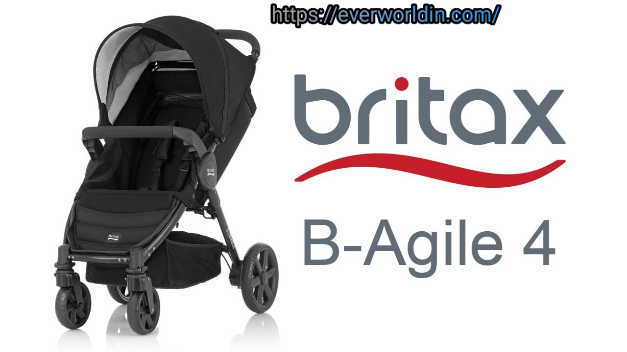 The Britax B-AGILE 4 Plus stroller