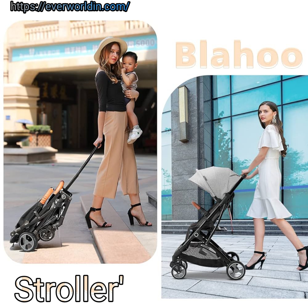 Blahoo Lightweight Baby Stroller