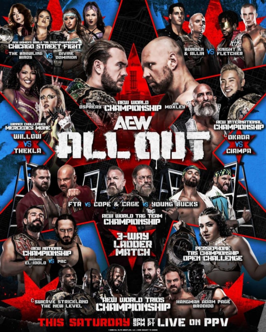 AEW All Out 26 September 2026 all match result