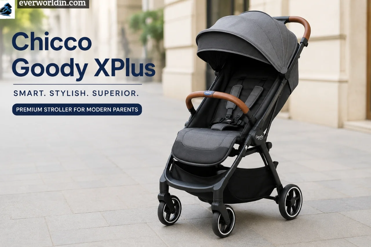 “Chicco Goody XPlus premium baby stroller with automatic folding system and stylish modern design”