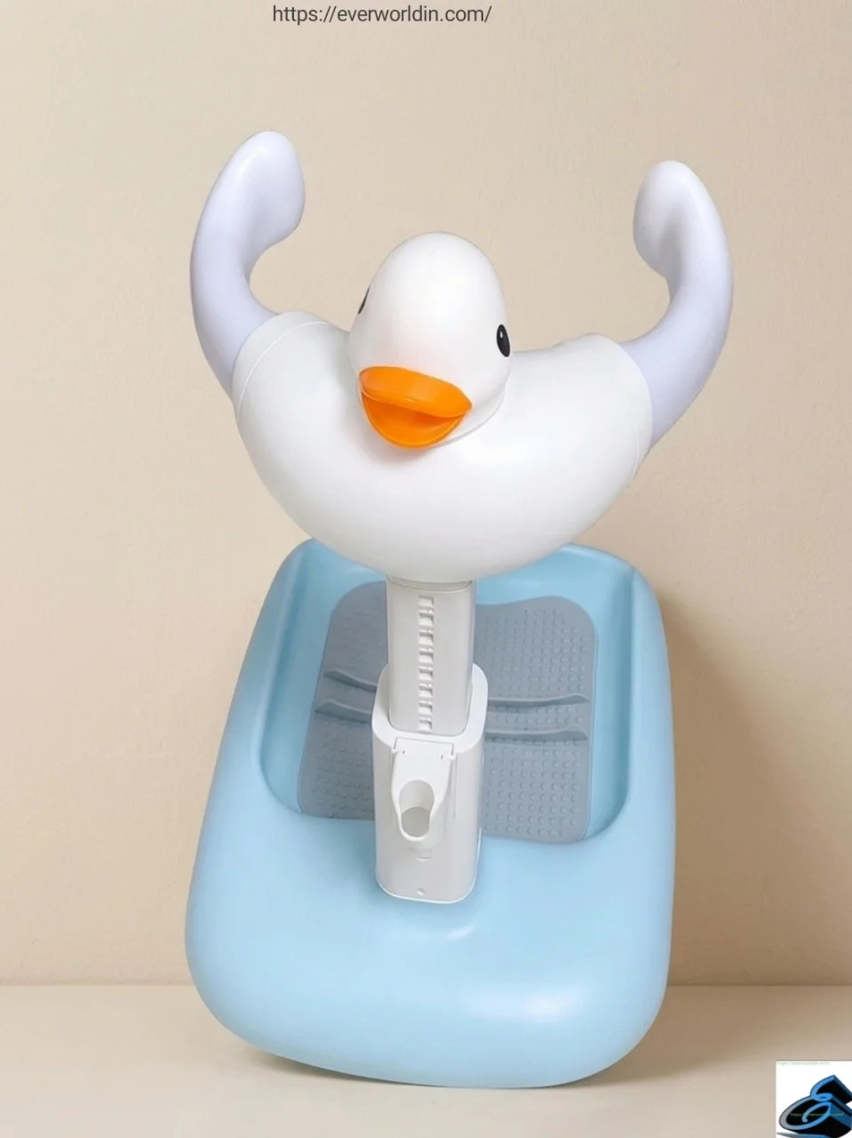the ZYNTO Baby Shower Bath Stand with ergonomic support and anti-slip safety design.