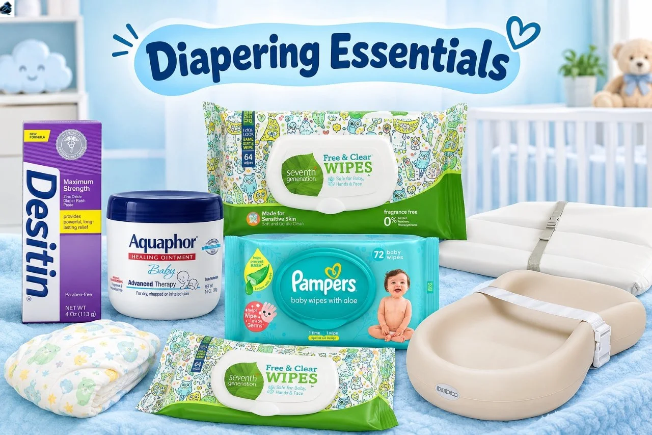 The Diapering Essentials for Newborns